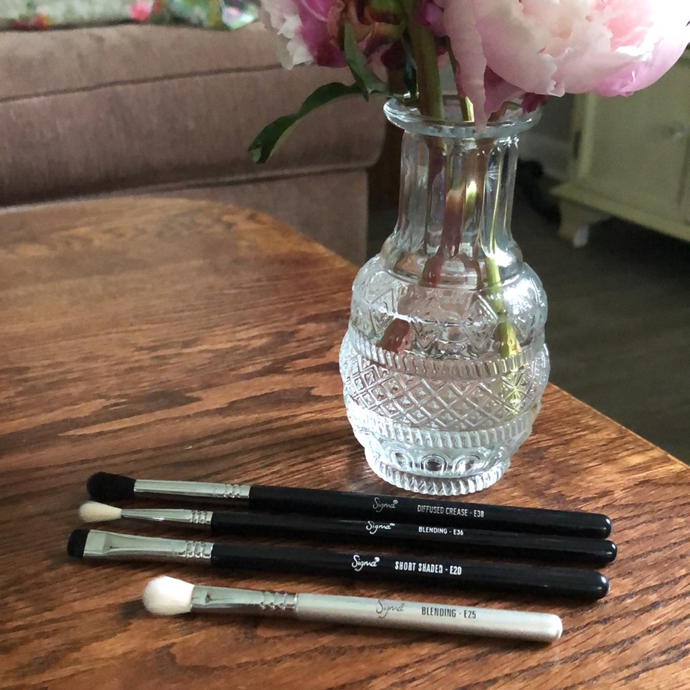 Sigma Beauty Makeup Brush Set E20 • E38 • E36 • E25